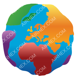 Small Planet Airlines Cambodia Circular logo