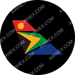 South African Airways Circular logo (dark)