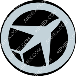 Southern Airways Express Circular logo (dark)