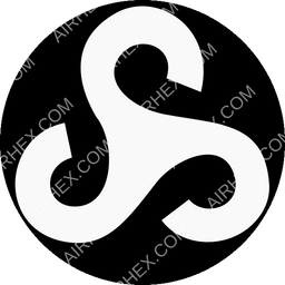 Spring Airlines Circular logo (dark)