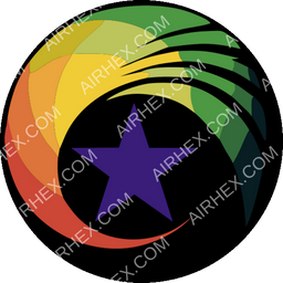 Starbow Circular logo (dark)