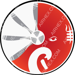 Summit Air (Nepal) Circular logo (dark)