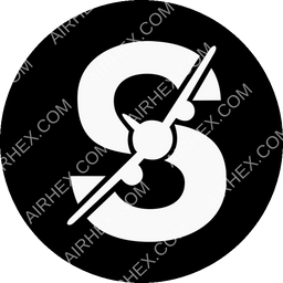 Sun-Air Circular logo (dark)