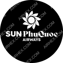 Sun PhuQuoc Airways Circular logo (dark)