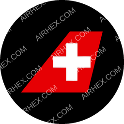 Swiss Global Air Lines circular logo dark