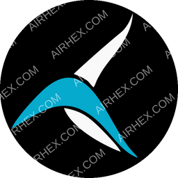 Tailwind Airlines Circular logo (dark)