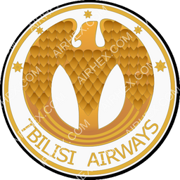 Tbilisi Airways Circular logo (dark)