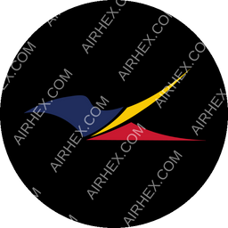 Tchadia Airlines Circular logo (dark)