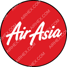 Thai AirAsia X Circular logo (dark)