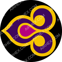 THAI Airways Circular logo (dark)