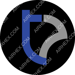 Thunder Airlines Circular logo (dark)