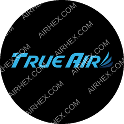 True Air Circular logo (dark)