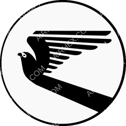 Turkmenistan Airlines Circular logo (dark)