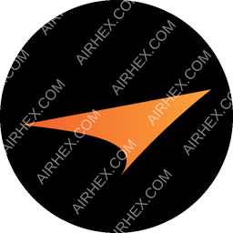 Tus Airways Circular logo (dark)