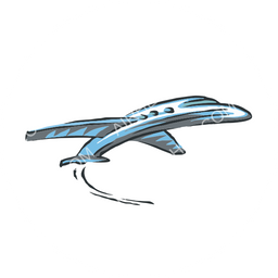 Twin Jet Circular logo