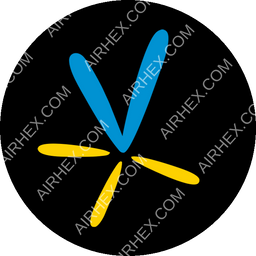 Vanilla Air Circular logo (dark)