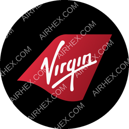 Virgin Atlantic International Circular logo (dark)
