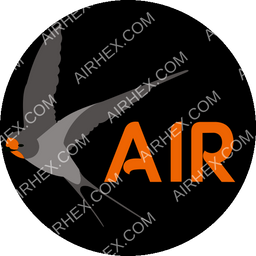 Voyage Air Circular logo (dark)