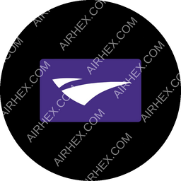 Wataniya Airways Circular logo (dark)