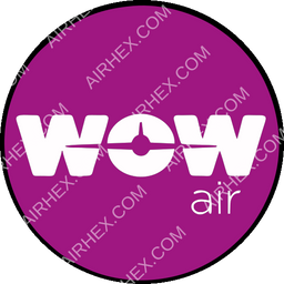 WOW Air Circular logo (dark)