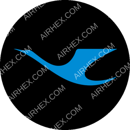 Xiamen Airlines Circular logo (dark)
