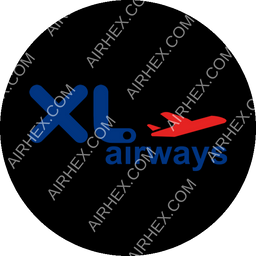 XL Airways France Circular logo (dark)