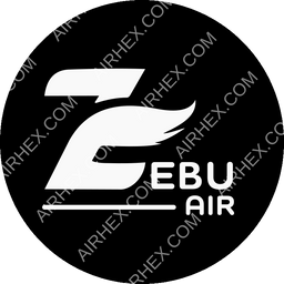 Zebu Air Circular logo (dark)