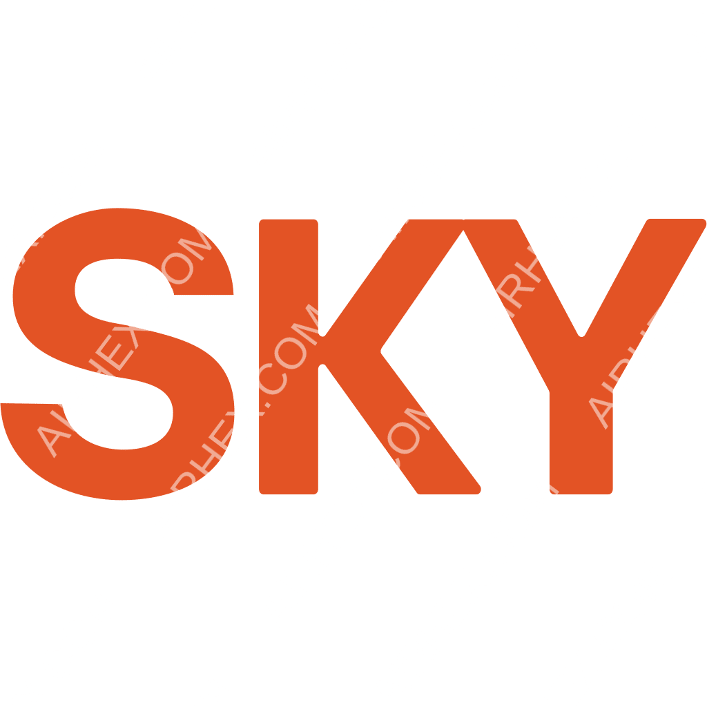 SKY Letter Logo Design With Polygon Shape. SKY Polygon And Cube Shape Logo  Design. SKY Hexagon Vector Logo Template White And Black Colors. SKY  Monogram, Business And Real Estate Logo. Royalty Free