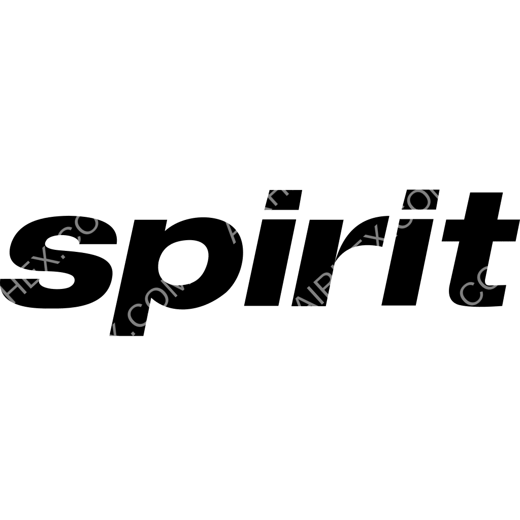 Spirit Airlines logo (updated 2023) Airhex