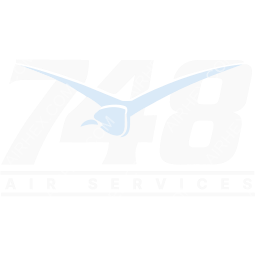 748 Air Services Symbol logo (dark)
