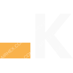 Aero K Symbol logo (dark)