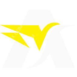 AeroLink Symbol logo (dark)