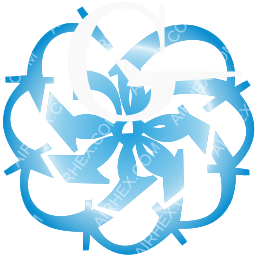 Aeroregional Symbol logo (dark)