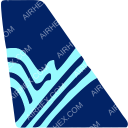 Aigle Azur Symbol logo (dark)