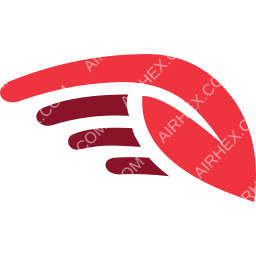 Air Antwerp Symbol logo (dark)