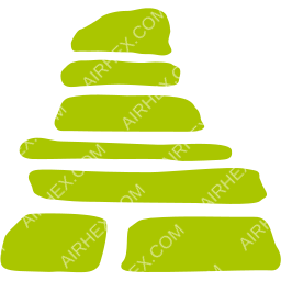 Air Borealis Symbol logo (dark)