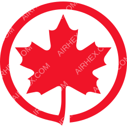 Air Canada Express Symbol logo (dark)