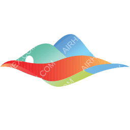 Air Guilin Symbol logo (dark)