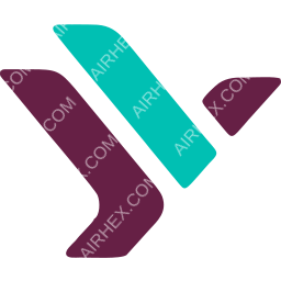 Air Italy Symbol logo (dark)
