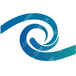 Air Moana Symbol logo (dark)