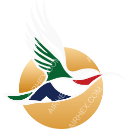 Airlink Symbol logo (dark)