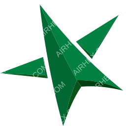 AirSial Symbol logo (dark)