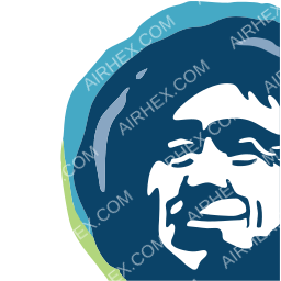 Alaska Airlines Symbol logo (dark)