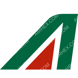 Alitalia Symbol logo (dark)