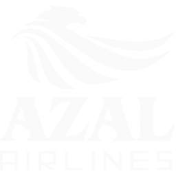 Azal Airlines (Yemen) Symbol logo (dark)