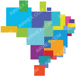 Azul Airlines Symbol logo (dark)