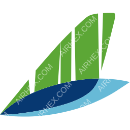 Bamboo Airways Symbol logo (dark)
