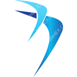 Blue Air Symbol logo (dark)