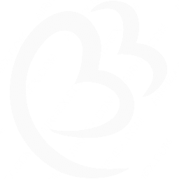 Blue Bird Airways Symbol logo (dark)