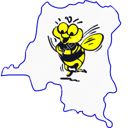 Busy Bee Congo Symbol logo (dark)
